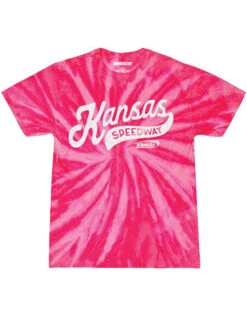Ladies Kansas Tailsweep Tie Dye T-Shirt