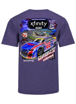 2022 Martinsville 75th Anniversary Event T-shirt