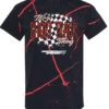 Ladies Short Track Splatter T-Shirt -Clothing Promotion Store 0001 MAR9LT0008A