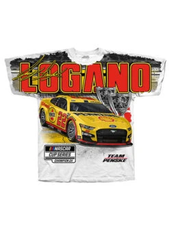 2022 Joey Logano NASCAR Cup Series Championship Sublimated T-Shirt