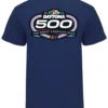 2023 Daytona 500 Logo T-Shirt- Blue -Clothing Promotion Store 0007 DAY1MT2301 D copy