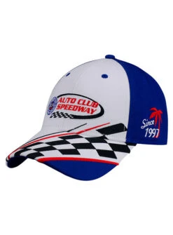 Auto Club Speedway Checkered Hat