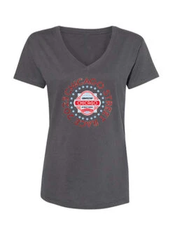 2023 Chicago Street Race Ladies V-Neck