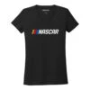 Ladies NASCAR Black V-Neck -Clothing Promotion Store NAS9LT002502
