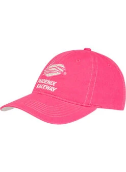 Ladies Phoenix Pink Shimmer Cotton Unstructured Hat