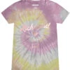 Ladies Richmond V-Neck Tie Dye W/ Foil T-Shirt