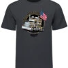 Talladega Truck Flag T-Shirt- Grey -Clothing Promotion Store TAL9MT0022 A