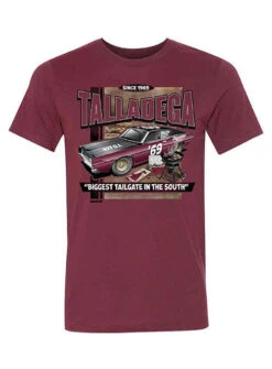Talladega Retro Car Tailgate T-Shirt